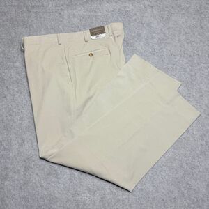 NWT Samuelsohn Cotton Cashmere Trousers 40R Beige Corduroy JPTilford Beige Cream